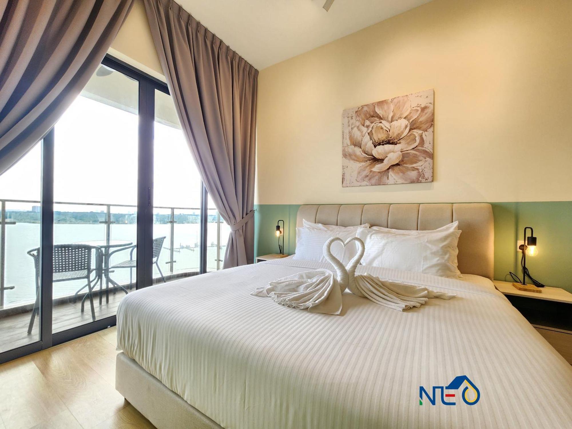 Country Garden Danga Bay Instyle Sea View Homestay Suite By Neo Johor Bahru Oda fotoğraf